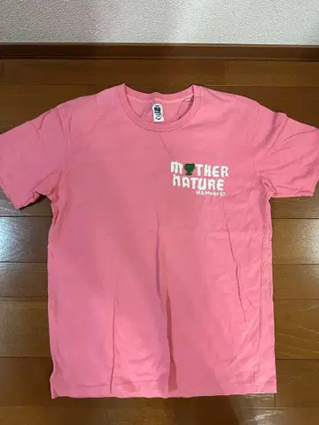 [ 새상품급 ] MOTHER NATURE 핑크 T셔츠
