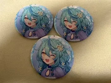 니지산지 아야카키 HANABIYORI 캔뱃지 등신 타마노이 나나 3개