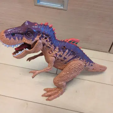 티라노사우루스 피규어 움직이는 부분 있음 약 34cm