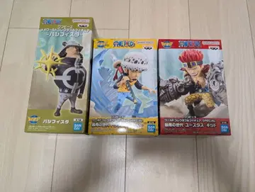 월드 컬렉션 퍼시피스타 트라팔가 로 유스타스 키드 피규어 3개