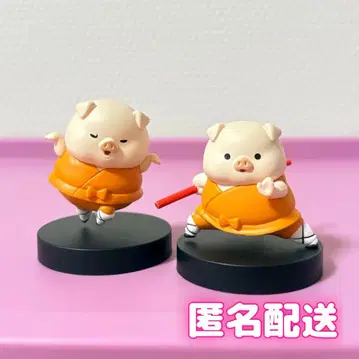 [24시간 이내 발송] 돈카츠켄 칸푸부 스탠드 피규어 2세트