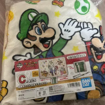 제일복권 C상 슈퍼 마리오 담요