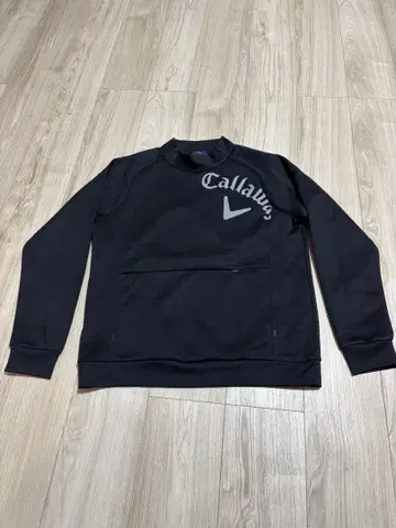 [캘러웨이] 남성용 모크넥 맨투맨 (던보루 니트) 골프