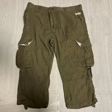TORNADO MART 카고 팬츠 올리브색 L 사이즈 하프 팬츠
