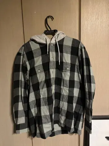 DESCENDANT 체크 무늬 플란넬 셔츠 사이즈 2