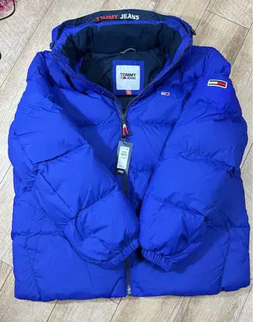 TOMMY JEANS 다운 자켓 XL 블루