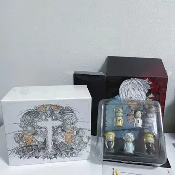 데스노트 13권 최초 한정 특장판 손가락 인형 아트 박스 디오라마 세트