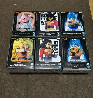 드래곤볼 피규어 세트 6체