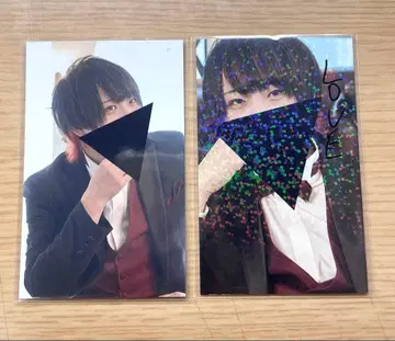 초코라비 마이타케 폴라로이드풍 카드 트레이딩 카드 친필