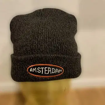 90s vintage AMSTERDM 니트 캡