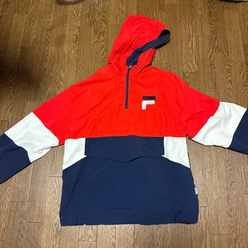 FILA 아노락 후드티