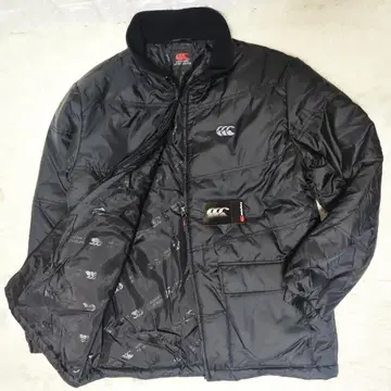 [ 미사용 ] Canterbury 캔터베리 벤치 코트 패딩 자켓 블랙