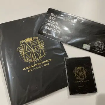 BTS ARMY 일본 공식 팬클럽 굿즈