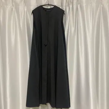 mizuiroind 플레어 슬리브리스 원피스