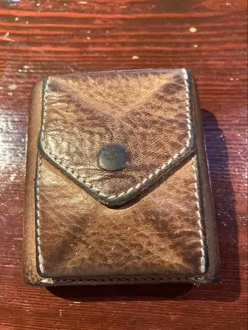 핸더 스킴 HenderScheme 가죽 지갑 3단 폴더형