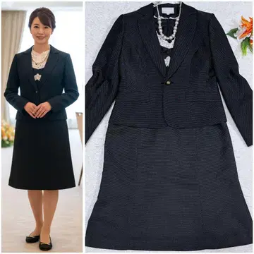 새상품급 에마 제이임스 도트 원피스 셋업 세레모니 블랙