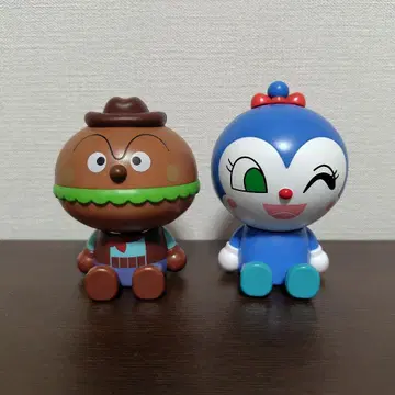 커다란 호빵맨 마스코트 햄버거 키드 코킨짱 2개 세트