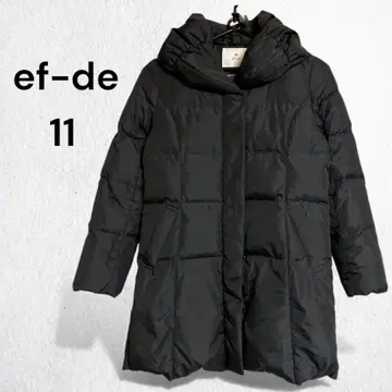 ef-de 에프데 다운 자켓 11 블랙