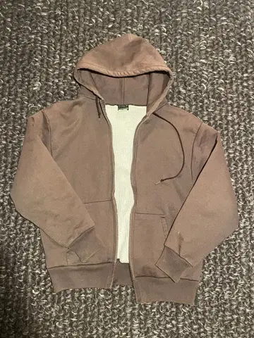 CAMBER 브라운 후드티