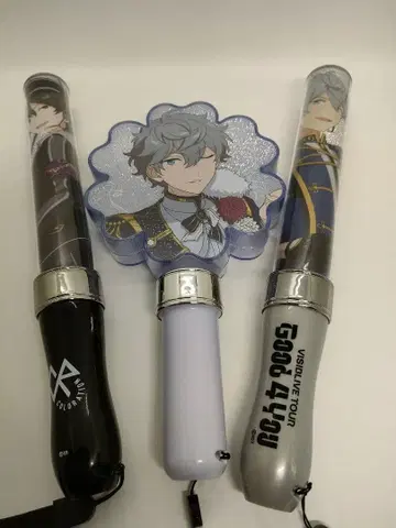 앙스타 응원봉 3종 세트 세나 이즈미 사쿠마 레이 라이트 포함