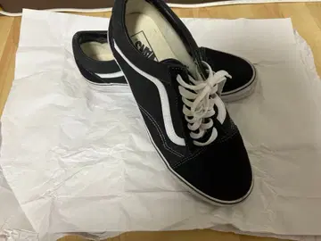 Vans 블랙/화이트 스니커즈