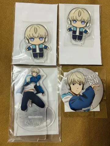 윈드 브레이커 카지 렌 세가 럭키 쿠지 아크릴 스탠드 캔뱃지