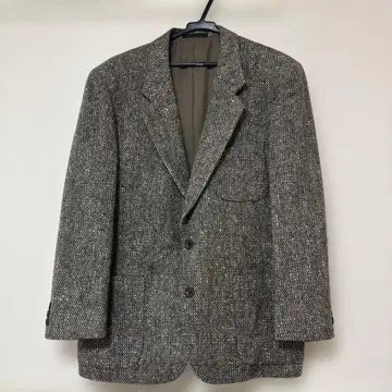 그레이 계열 트위드 테일러드 자켓