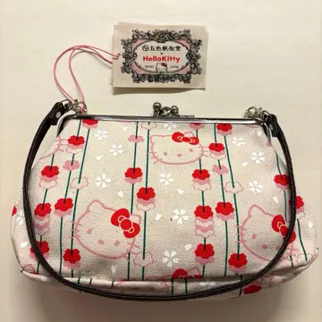 오색 캔버스당 x Hello kitty 콜라보 가방