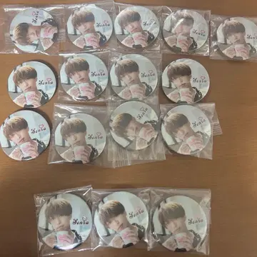 센라 Brun 실사 캔뱃지 세트