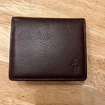 폴로 랄프로렌 코인 케이스 브라운