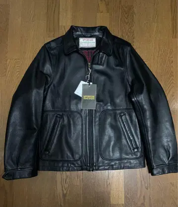 McGREGOR budge dragon 가죽 드리즐러 자켓