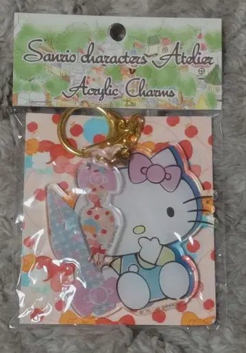 산리오 아크릴 키링 헬로키티
