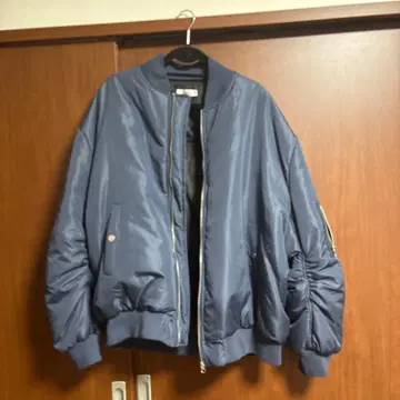 Rocky Monroe 오버 사이즈 MA-1 플라이트 자켓