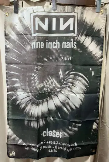 Nine Inch Nails/폴리에스테르 태피스트리/60 x 90cm