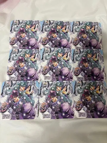 죠죠의 기묘한 모험 원화전 코스터 죠셉 시저 리사리사