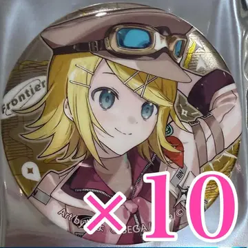 프로세카 카가미네 린 세카라이 5th Frontier 메탈릭 캔뱃지 A