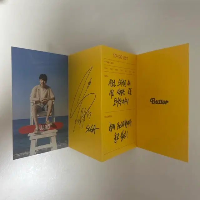 방탄 버터 앨범 포카