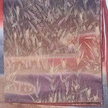 벼 이삭 문양 호몬기? 쓰케사게? 기모노 착용 연습이나 리메이크 원단으로