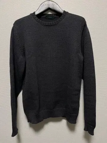 자노네 ZANONE 5게이지 크루넥 니트 사이즈 48