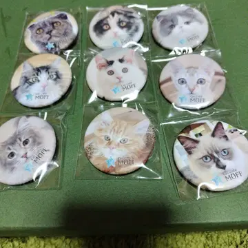 고양이 카페 moff 가챠가챠 캔뱃지