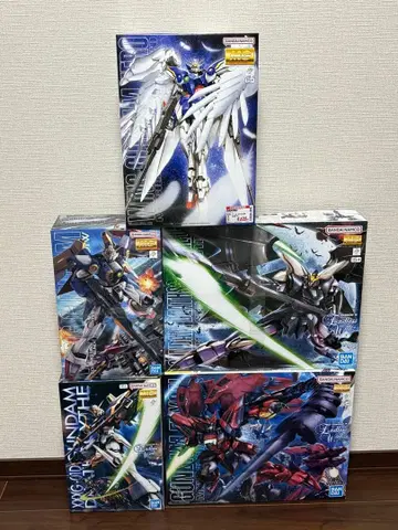 건담 W 묶음 판매 건담 프라모델 미개봉 새상품