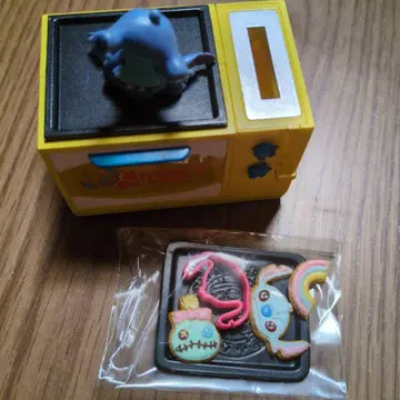 스티치 오븐과 쿠키 세트 리멘트 미니어처