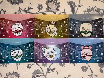 치이카와 세븐일레븐 클리어 파일 6장 세트