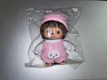 베이비치치 핑크색 곰 자수 오버롤 여아