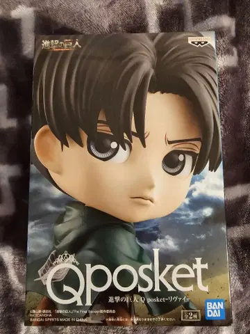 진격의 거인 Q posket 리바이 피규어 A 컬러 미개봉 새상품