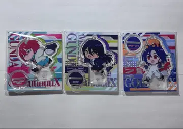 지크 액스 GQuuuuuuX 토코토코 아크릴 스탠드 3종 세트