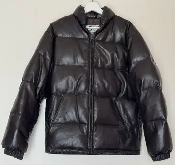 Schott 샷 가죽 다운 자켓 브라운 브라운 사이즈 36