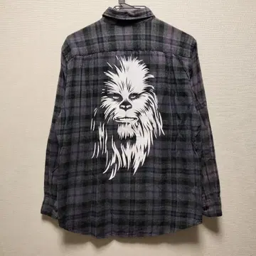 [레어] [STARWARS] 츄바카 플란넬 셔츠 사이즈 L