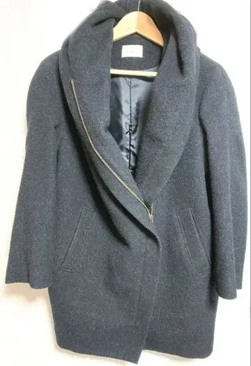 Jet Lag Drive 숄카라 코트 블랙