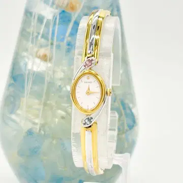 세이코 SEIKO 컬러 스톤 1E20-6240 쿼츠 손목시계